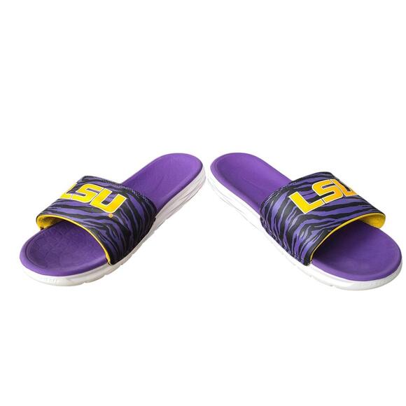 Nike LSU Slides - Stylish Comfort Size 10 - Picture 6 of 7